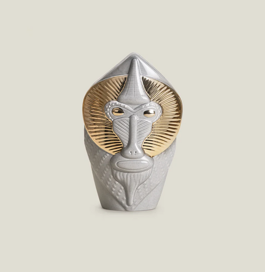Golden Ripple Texture Vase